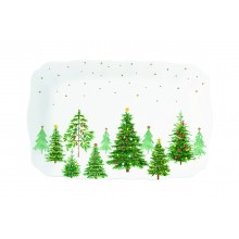 Плато 35х23см Festive Trees